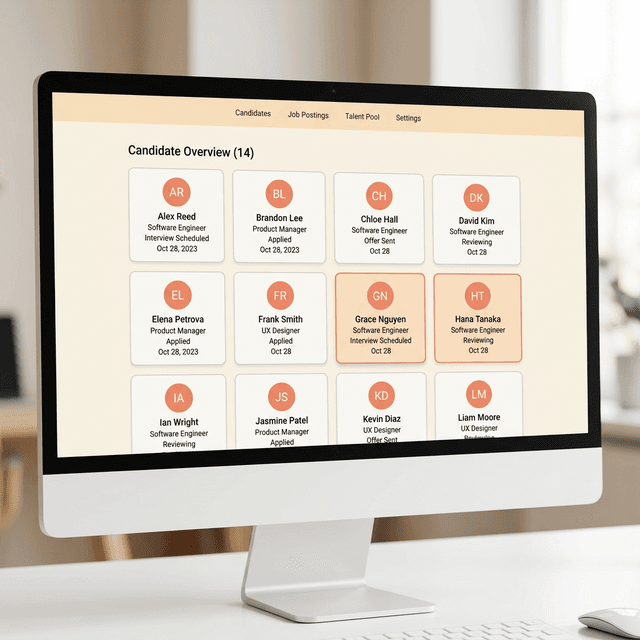 SwipeHire employer dashboard